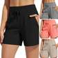 ⏰Begrenset tid Rabatt☀️Schnell tørkende badeshorts med høy midje for kvinner💯
