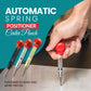 🔘 50 % RABATT! ⚡ Automatisk midtstempel – presisjonsmerking for metall/tre, fjærbelastet og justerbar kraft 🛠️📏