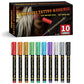 📢📢50% RABATT!!🥳💥Sett med midlertidige tatoveringsmarkører – 10 farger kroppskunstpenner🌈