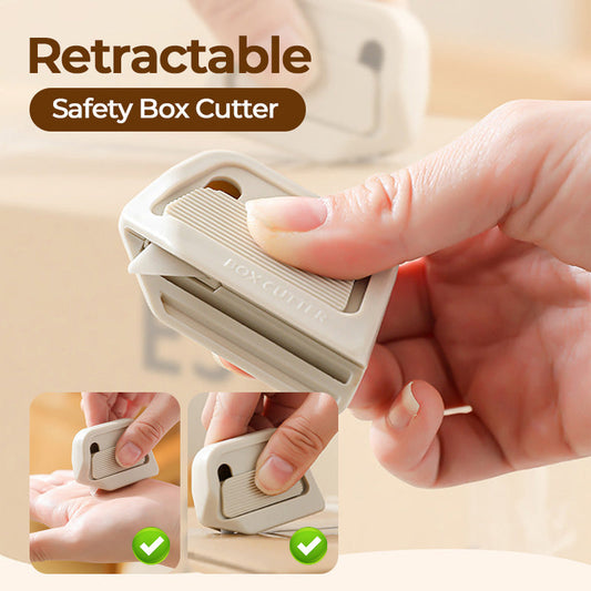 🔪 50% RABATT! Sikkerhetskutter med Automatisk Bladretraksjon – Keramisk Blad & Magnetisk Design! ✨ Trygg for Hjemmet – Perfekt for Pakker, Håndverk & DIY. 🛡️ Sklisikkert Håndtak – Kjøp 3 for 10% Ekstra Rabatt! 📦
