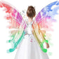 🧚‍♀️💫 50% KORTING! Alsof Tinkerbell zelf haar vleugels heeft uitgeleend! Deze elektrische feeënvleugels flapperen vanzelf, gloeien in het donker, en veranderen van kleur alsof er magie in de stof zit!