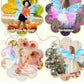 🧚‍♀️💫 50% KORTING! Alsof Tinkerbell zelf haar vleugels heeft uitgeleend! Deze elektrische feeënvleugels flapperen vanzelf, gloeien in het donker, en veranderen van kleur alsof er magie in de stof zit!
