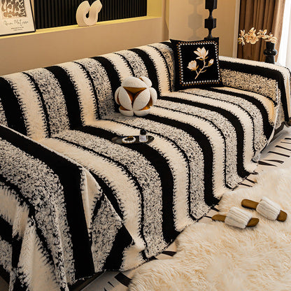 🛋️✨ Mykt, sklisikkert sofa trekk i plysj – 9 farger, 5 størrelser (180×130 cm til 180×420 cm) – Elegant beskyttelse for sofa med plass til 1–4+ personer 🏠💕