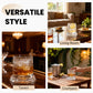 🔥 3x rabatt! 360° roterende whiskyglass – magisk design i bevegelse ✨🥃
