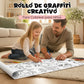 🌱🖍️ 50% RABATT! 3 meter med kreativ moro – tegning, klistremerker og historier i ett! Barnets finmotorikk, fantasi og selvtillit vokser for hver centimeter. Dette er ikke bare fargelegging – dette er magi! ✨