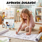 🌱🖍️ 50% RABATT! 3 meter med kreativ moro – tegning, klistremerker og historier i ett! Barnets finmotorikk, fantasi og selvtillit vokser for hver centimeter. Dette er ikke bare fargelegging – dette er magi! ✨