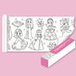 🌱🖍️ 50% RABATT! 3 meter med kreativ moro – tegning, klistremerker og historier i ett! Barnets finmotorikk, fantasi og selvtillit vokser for hver centimeter. Dette er ikke bare fargelegging – dette er magi! ✨