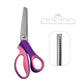 📢📢 50 % RABATT!! 🥳✨ Multifunksjonell sikksakksaks – tagget saks ✂️🧵
