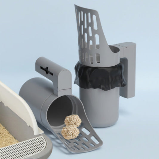 🔥 50% RABATT! Kattesandskuff med Søppelbøtte – Alt-i-ett Design for Rask & Hygienisk Rengjøring! 🐱 Effektiv Siling – Sparer Sand & Reduserer Søl. 🧹 Innebygd Poseholder – Alltid Klar til Bruk.