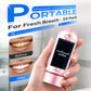 🦷 50% RABATT! Bærbare Tyggbare Tannkremtabletter – 30 Stk for Frisk Pust & 2-i-1 Munnpleie! ✨ Probiotika Formel – Balanserer Munnfloraen & Bekjemper Dårlig Ånde. 🍑 3 Smaker (Fersken, Mynte, Lime)