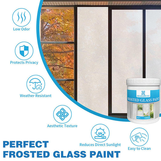 🎁 50 % RABATT! 🔥 Frostet glassmaling 2026 – hurtigtørkende, vannavstøtende og elegant frostet effekt 🌫️✨