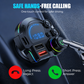Kjøp mer – spar mer 🎁 Universal dobbeltport bil FM Bluetooth-sender – Trådløs musikk, håndfrie samtaler og dobbel USB-lader 🔌