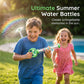 🥳 2026 HIT-SALG 🥳 💞 50K+ SOLGT! 🧓💧 50% RABATT! Trekkvannsblaster – Ingen batterier, ikke noe stress. Skaper et magisk 360° vannparaply. Barnevennlige materialer. Timevis med moro utendørs. 🏖️✨