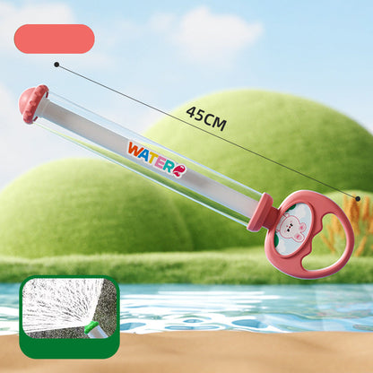 🥳 2026 HIT-SALG 🥳 💞 50K+ SOLGT! 🧓💧 50% RABATT! Trekkvannsblaster – Ingen batterier, ikke noe stress. Skaper et magisk 360° vannparaply. Barnevennlige materialer. Timevis med moro utendørs. 🏖️✨