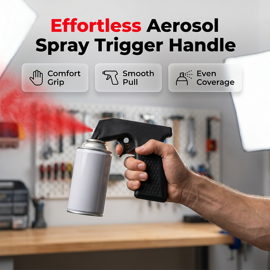 🛠️ 50 % RABATT NÅ! ⚡ Aerosolspray-triggerhåndtak – komfortabelt grep, avlastende og universell justerbar design 💥