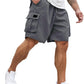 🌀 Sommerens hete salg 💨 50K+ SOLGT! 💝 Avslappet passform sommer cargo-shorts for menn