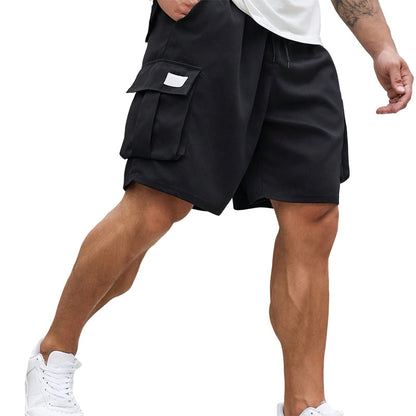 🌀 Sommerens hete salg 💨 50K+ SOLGT! 💝 Avslappet passform sommer cargo-shorts for menn
