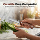🥕 3-i-1 skreller – julienne, skrell og åpne flasker! Alt i ett premium-verktøy. Rustfritt stål – 40% RABATT I DAG!