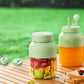 🧊💥 50% RABATT! Ha i is, frosne mangoer og havremelk, trykk på knappen – og denne trådløse bollen blander det til den kremete smoothien i ditt liv. Stor kapasitet – så du trenger ikke dele med noen!
