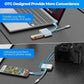 3-i-1 USB-C-minnekortleser