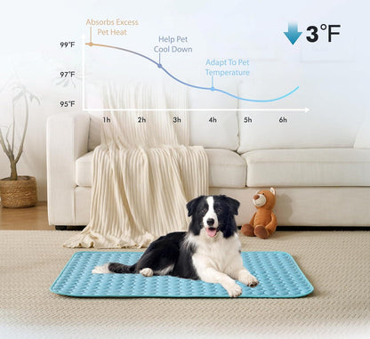 ❄️🐾 Kjølematte for kjæledyr (4× forbedret kjøleeffekt) 🐶 En sommer-må-ha for enhver dyreeier