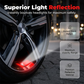Reflekterende stripe-dekal til bilfelger 🚗✨
