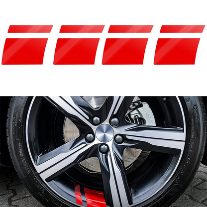Reflekterende stripe-dekal til bilfelger 🚗✨