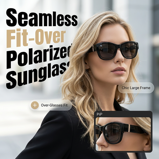 🕶️👓 50% RABATT! Merk deg, brillebrukere: Disse overdimensionerte solbrillene glir rett over dine egne briller – og du ser ut som en filmstjerne! ✨