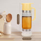💥 SISTE DAG – 60% RABATT! 🍯✨ 9 oz (255 ml) dryppfri glassdispenser for honning & sirup – perfekt til søte pålegg uten søl! 🍯🧴