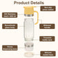 💥 SISTE DAG – 60% RABATT! 🍯✨ 9 oz (255 ml) dryppfri glassdispenser for honning & sirup – perfekt til søte pålegg uten søl! 🍯🧴