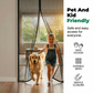 🦟 Magnetisk Myggdør med Full Ramme Borrelås – Hold Insekter Ute & Slipp Inn Frisk Luft! 🧲 Automatisk Lukking – Perfekt for Hjem med Barn & Kjæledyr.