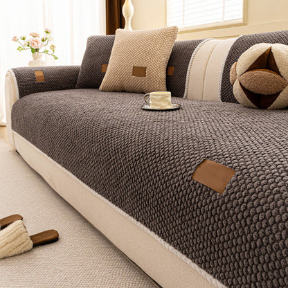 🛋️ 50% RABATT NÅ! 💐 Tykket, sklisikker og vaskbart trekk til sofaen – tykt materiale, perfekt passform og enkelt vedlikehold for stua di 🧺