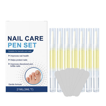 🌸🛠️ Perfekt på farten! Nærende neglepleiepenn – behandler både hender og føtter for et friskt, jevnt resultat 🦶💅