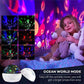 🌙 Myk nattlys med projeksjon! Flere lysfarger, USB-drevet – perfekt for barn!