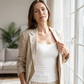 ✨ Elegant camisole med fin stropp! Glatter magen og passer til alle antrekk – supertilbud!