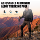 ⛰️ TIDSBEGRENSET TILBUD – 50% RABATT! ✨ Justerbar vandrestav i aluminiumslegering – slitesterk, støtdempende og lettvekter 🌲