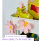 🌸📦 Sett med magnetiske klemmer i kirsebærblomstdesign til matposer – sikker lukking, unik stil! 🧲✨