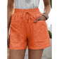 🔥 50% RABATT! Høy Midje & Vide Ben Shorts for Kvinner – Elastisk Linning & Myk Bomullsblanding! 👖 Komfortable & Stilige – Perfekt for Hverdag, Trening & Reiser. 🎨 10 Farger & Størrelser S-5XL