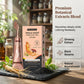 🌰 Enkeltrinns Hårfarge Gel med Innebygd Kam – Oppnå Rik Kastanjefarge Uten Søl! ✨ Med Planteekstrakter som Ginseng & Polygonum – Nærer Håret Mens Det Farger. 🧴 160ml – Holder Lenge & Falmer Ikke.