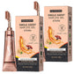 🌰 Enkeltrinns Hårfarge Gel med Innebygd Kam – Oppnå Rik Kastanjefarge Uten Søl! ✨ Med Planteekstrakter som Ginseng & Polygonum – Nærer Håret Mens Det Farger. 🧴 160ml – Holder Lenge & Falmer Ikke.