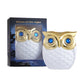 🦉 50% RABATT! Mystisk Eau de Parfum i Ugleform – 100ml Luksusflaske med Kaffe, Jasmin & Vanille Noter! ✨ Smaragdgrønn & Elfenbenhvit – Perfekt til Hverdag & Fest. 🎁 Kunstnerisk Design