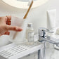 🚰 Borreløs Kjøkkenvask Svampeholder & Dreneringsstativ – Monteres Uten Verktøy over Kranen! 💧 Raskt Avrennende Design – Holder Svamp & Såpe Tørt & Hygienisk.