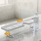 🚰 Borreløs Kjøkkenvask Svampeholder & Dreneringsstativ – Monteres Uten Verktøy over Kranen! 💧 Raskt Avrennende Design – Holder Svamp & Såpe Tørt & Hygienisk.