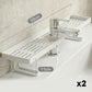 🚰 Borreløs Kjøkkenvask Svampeholder & Dreneringsstativ – Monteres Uten Verktøy over Kranen! 💧 Raskt Avrennende Design – Holder Svamp & Såpe Tørt & Hygienisk.