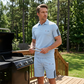 📢📢40 % RABATT !! ⏰Set med uformelle kortærmede shorts for menn