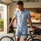 📢📢40 % RABATT !! ⏰Set med uformelle kortærmede shorts for menn