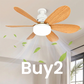 💡 2-i-1 Smart Takvifte med Lys – Kjølner & Lyser Opp Uten Komplisert Installasjon! 🌀 Stille Motor & Tre-design Vinger – Perfekt for Soverom & Kontor. 🔌 Enkel E27-pære Montering
