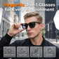 🧲 Magnetiske 3-i-1 Briller – Solbriller & Lesebriller i Ett! ✨ Bytt Enkelt Mellom Stiler med Magnetklips. 🕶️ Perfekt for Bilkjøring & Hverdagsbruk