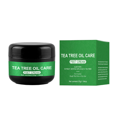 ⏳🔥50% RABATT 🦶 Naturlig fotpleie med tea tree olje – mot fotlukt og tørr hud