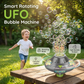 🛸 50 % RABATT I BEGRENSET TID! 💥 Smart roterende UFO-boblemaskin – 360° rotasjon, RGB-lys, unngåelse av hindringer ✨